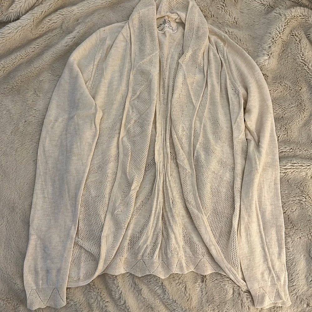 Angel of the North by Anthropologie Cream Sweater